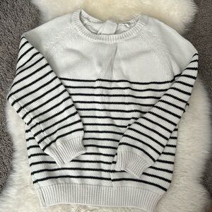 Jamie Kay striped cotton sweater jumper